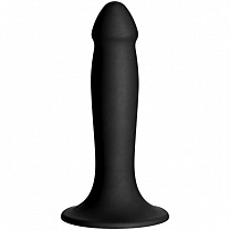 Гладкий фаллоимитатор Smooth Silicone 16 см